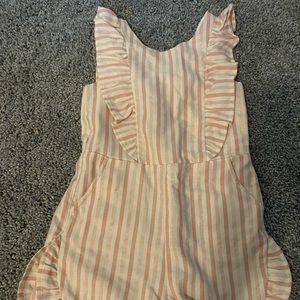 Toddler blush romper